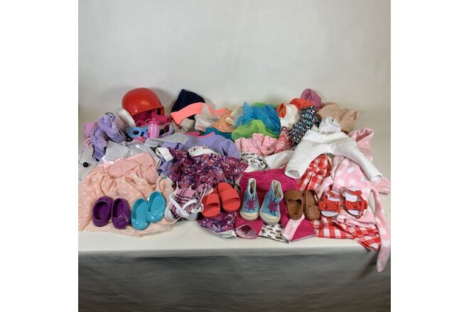 Huge Lot 50+ Doll Clothes For 18" Dolls - Our Generation Battat