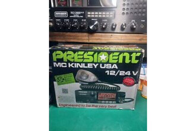 President MC KINLEY Cb Radio NIB Removed For Testing Only