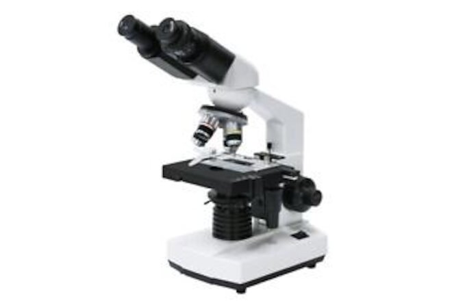 Professional Binocular Compound Microscope WF10X  WF20X Eyepieces For Lab Use