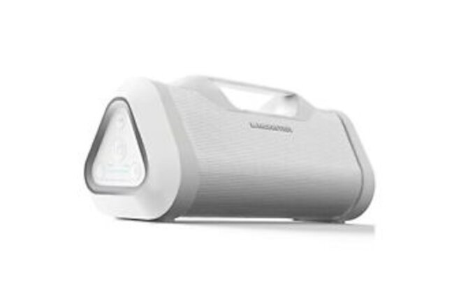 Portable Speaker, 120W Wireless Bluetooth Speaker, IPX5 White Blaster 3.0
