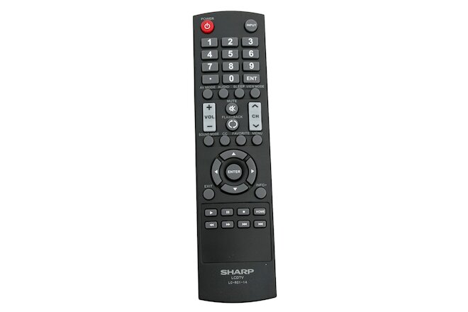 LC-RC1-14 Remote Control f Sharp TV LC32LB150U LC42LB261U LC50LB261U LC-50LB150U