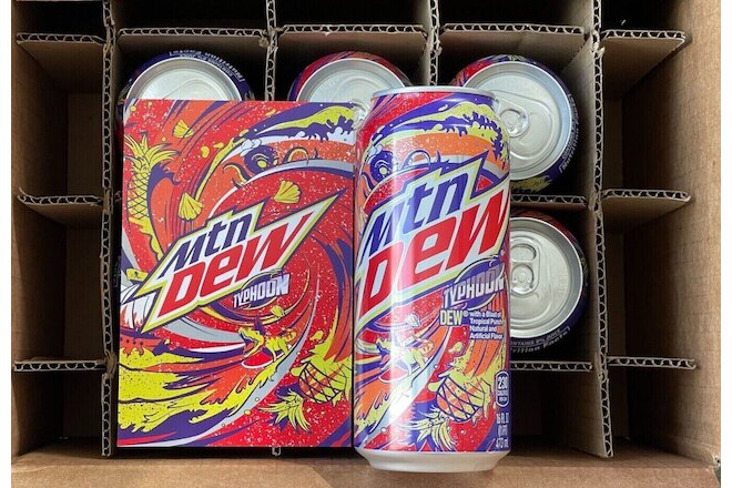 Mountain MTN Dew Typhoon 6 Pack BRAND NEW IN HAND READY TO SHIP