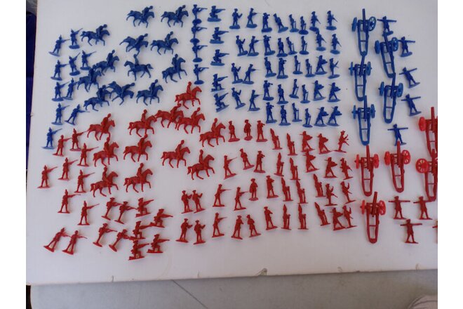 Giant American Revolution Revolutionary War Comic Book Toy Soldier BIG LOT 1/72