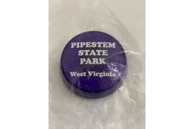 Pipestem State Park, West Virginia Purple Flashing Souvenir NIP