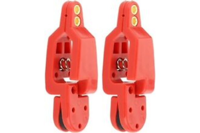 2Pcs Heavy Tension Release Clips Snap Weight Downriggers