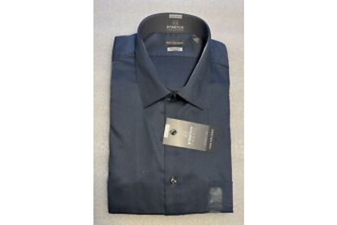 Van Heusen Dress Shirt Men's Long Sleeve Easy Care 17.5 (34/35) NEW W/ TAG
