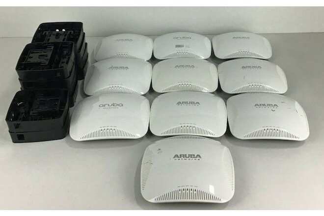 Aruba Networks AP-225 Wireless Access Point with mounts      Lot of 10x
