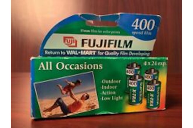 4X Fujifilm Fujicolor Fuji Superia X-tra 400 iso 24exp Film - Unopened Exp. 5/06