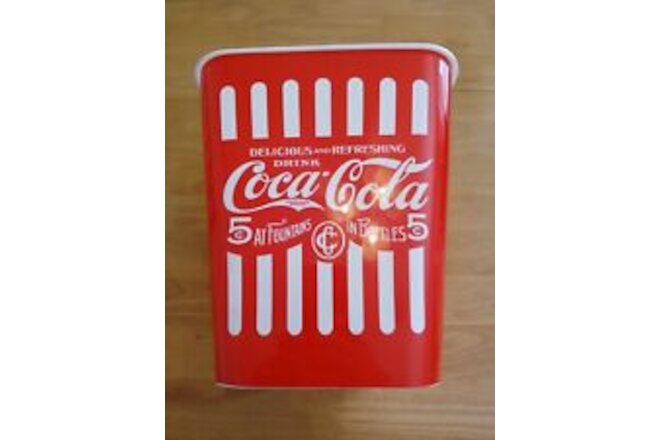 Coca Cola large plastic bucket Home/Office. Ice Bucket/Trash can