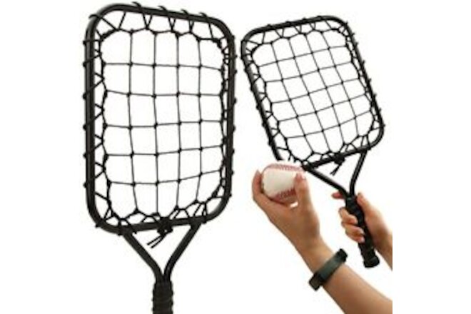 Baseball Fungo Racket, 12 oz Light Weight Pop Fly Trainer Much More Control a...