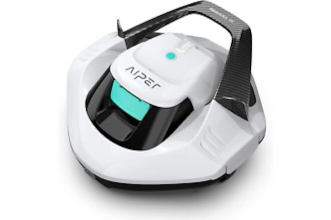 Cordless Pool Vacuum Robot, Ideal for above Pools up to 850 Sq.Ft, Lasts 90 Mins