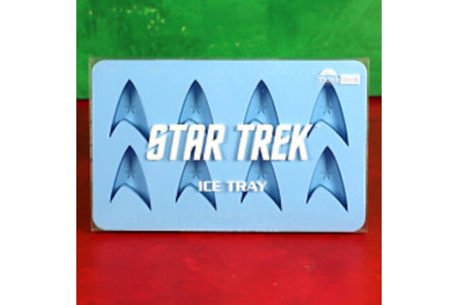 Star Trek TOS Starfleet Silicone Ice Cube Tray Think Geek 8 Cubes 2013 Sealed