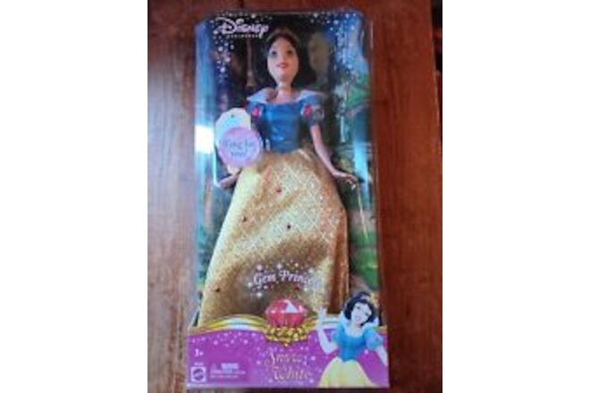 2006 Disney Mattel Gem Princess Snow White Doll Ring For You