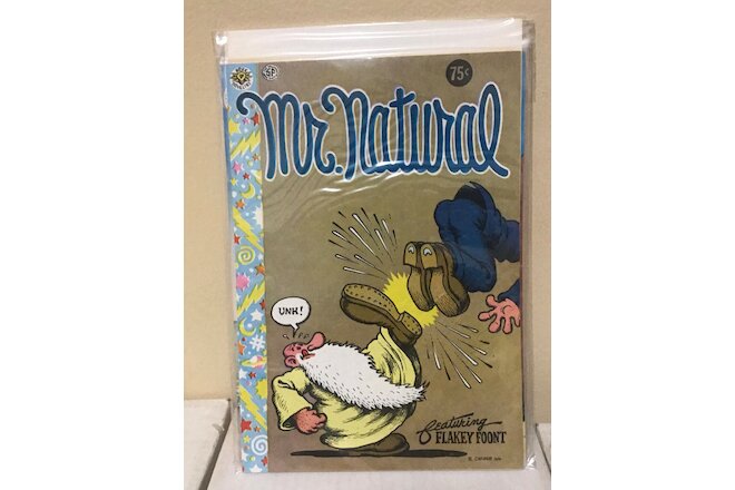 Mr Natural issues # 1-3 Crumb Comics Published 1971