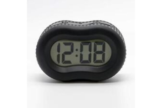 Smartlight Digital Rubber Outer Shell Alarm Clock (Black)
