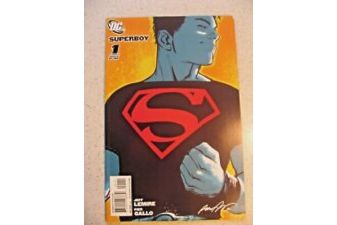 DC Comics Superboy #1 (4th Series) 2011 - Lemire Gallo NM Wizard World Exclusive