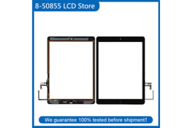 Replace For iPad Air A1474 A1475 A1476 Black Touch Screen + Home Button Panel