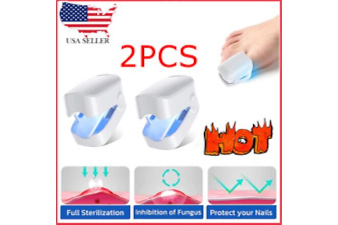Nail Laser Treatment Device Fungal Cleaning Laser Remove Infection Device 2 PCS
