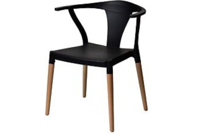 Mid Century Modern Black Dining Chairs