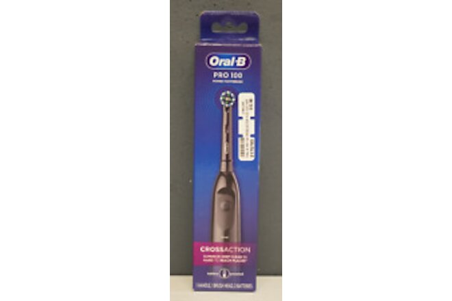 Oral-B Pro 100 Power Toothbrush Cross action