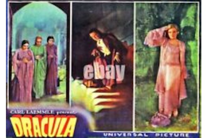 Bela Lugosi Dracula House Son of Vampire Horror Film 16.5 X 11.7 Repro LC UNIV