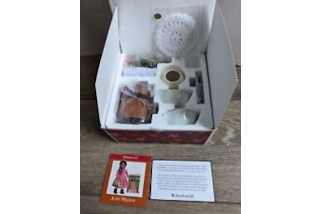 American Girl Addy Ice Cream Set & Accessories Complete NEW
