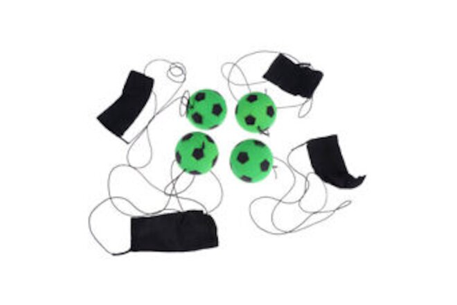 4pcs Bouncy   Balls Christmas Party Favor Fitness Games Kids