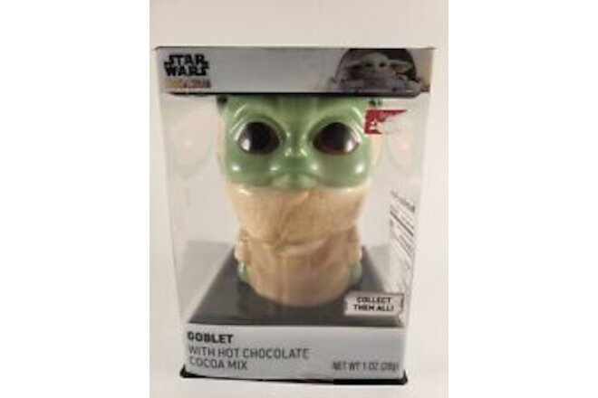 Disney Star Wars Mandalorian Mug The Child Grogu Goblet Hot Chocolate Cocoa Mix