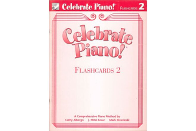 Celebrate Piano Flashcards 2 Albergo Octave Interval Eighth Note Key Signatures