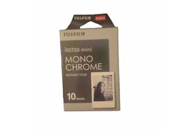 Fujifilm Instax Mini Monochrome Film - 10 Exposures - EXPIRE 03/2024