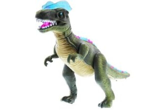 Big Tyrannosaurus Rex Realistic Remote Control Dinosaur Toy with Sound and Li...