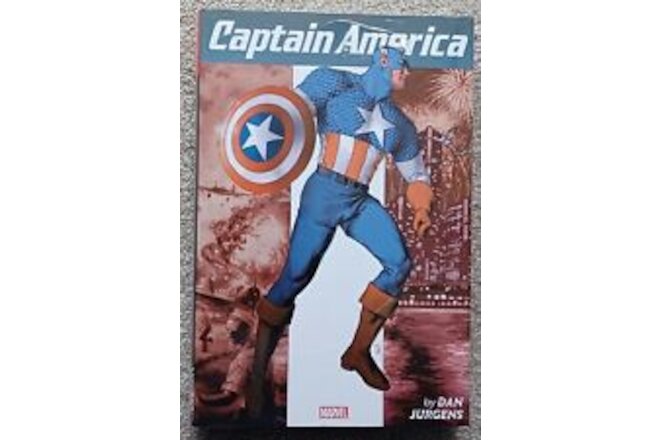 CAPTAIN AMERICA OMNIBUS by Dan Jurgens Hardcover HC Marvel NEW/SEALED