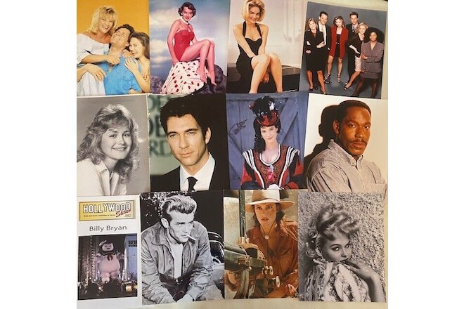 LOT of 500 Assorted Color and B&W Celebrity 8X10 Photos #32