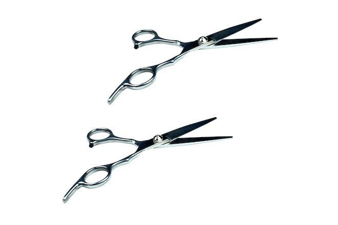 2 PCS 6" Professional Hair Cutting Scissors Barber Shears Tension Adjustable