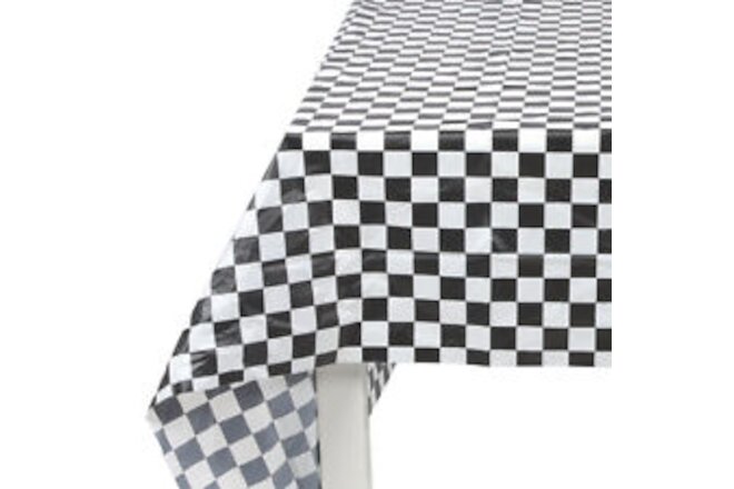Black White Table Cloth Racing Table Cloth Gingham Table Runner