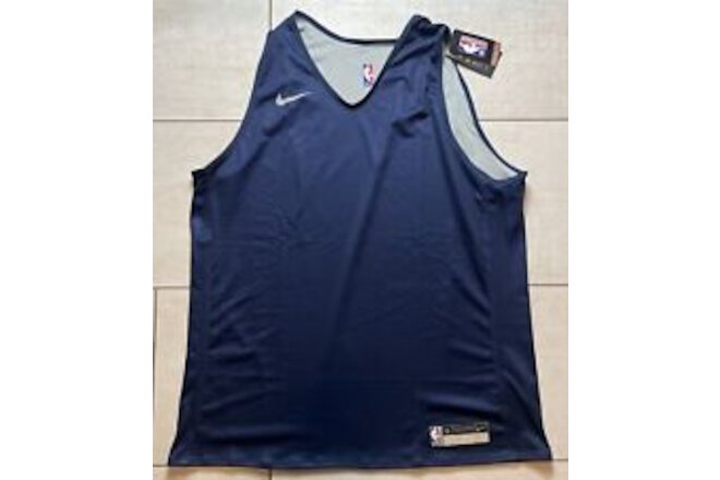Nike NBA Reversible Practice Jersey Team Issued Navy Size XL
