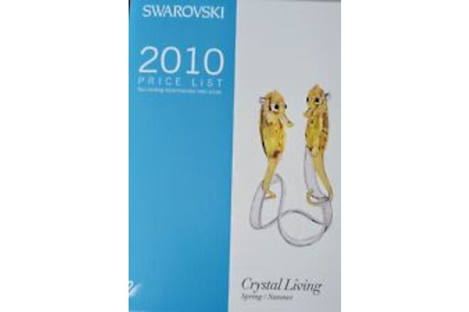 SWAROVSKI 2010 CRYSTAL Spring/Summer PRICE LIST PIC'S•PRICE•RETIRING•SCS