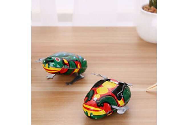 Wind Up Toys Vivid Eco-friendly Wind Up Toys Vintage Jumping Frog Iron