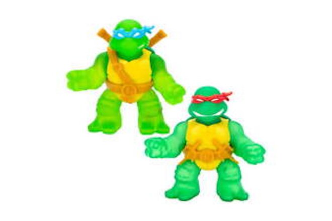 Teenage Mutant Ninja Turtles Power Team Leonardo and Raphael 2-Pack, Ages 4+