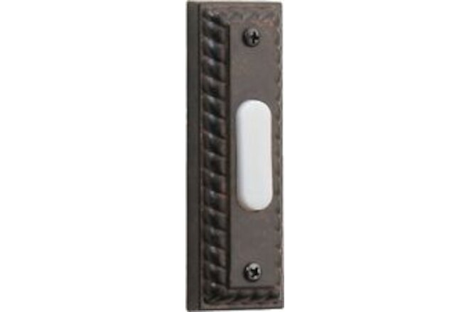 Accessory - Traditional Rectangular Door Chime Button-3.5 Inches Tall and 1.25