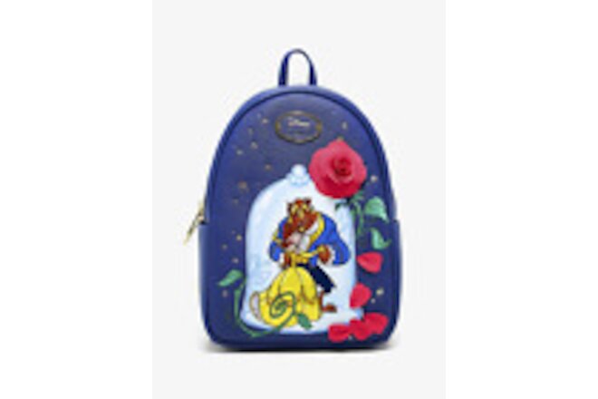 Her Universe Disney Beauty & the Beast Tale Old Time Mini Backpack & Coin Purse