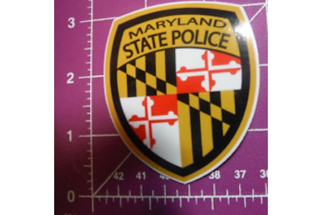 Maryland-State Police 3" decal