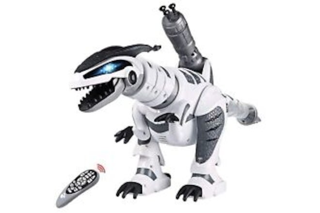 DX DA XIN Remote Control Dinosaur Toys, Interactive Programmable Robot Dinosa...
