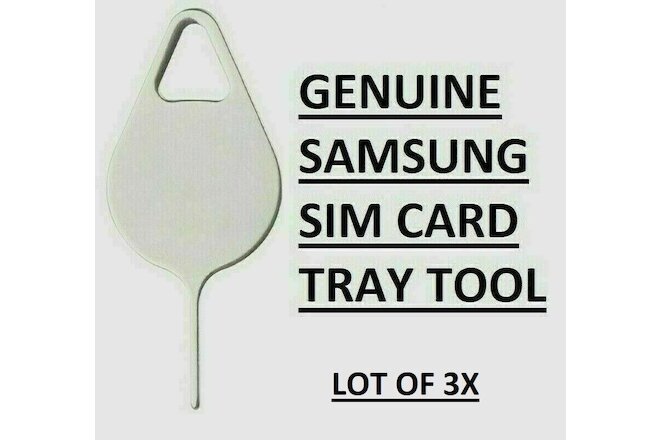 Genuine Samsung Galaxy S8 S9 S10 Plus SIM Card Tray Eject Pin Door Opening Tool