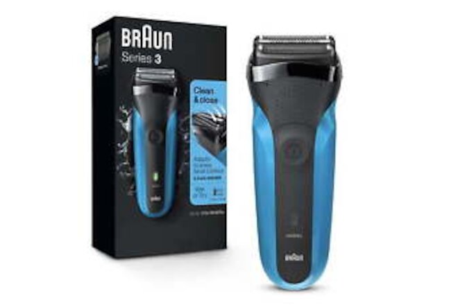 Braun Series 3 310s Rechargeable Wet Dry Men's Electric Shaver +3