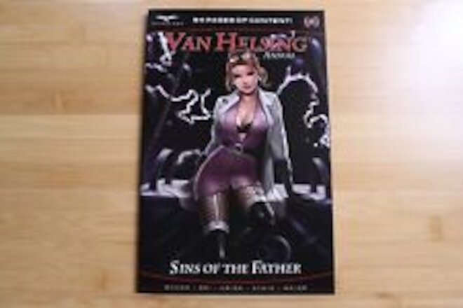 Van Helsing Annual: Sins of the Father Cover C Keith Garvey Zenescope NM