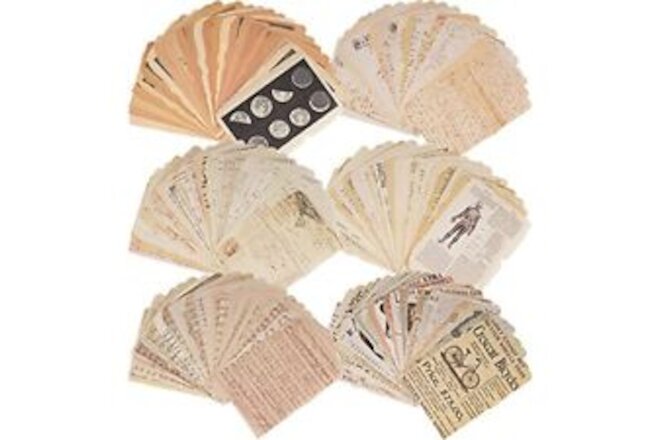 150 Sheets of Scrapbook Paper, Vintage Journaling Scrapbooking Supplies Craft