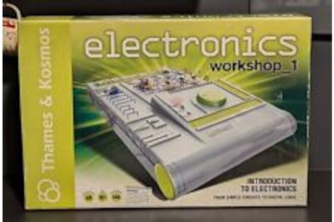 Thames & Kosmos 615512 Electronics Workshop 1 Science Kit Simple Circuits - NEW