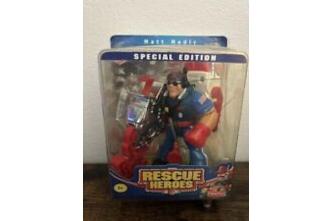 BRAND NEW RESCUE HEROES MATT MEDIC SPECIAL EDITION SHELF WEAR AGES 3+ 2002