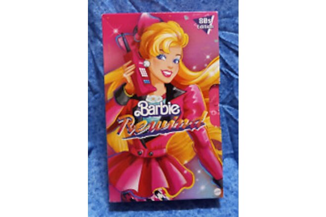 NEW Barbie Rewind Retro 80s Edition Career Girl Blonde 11.5-Inch Doll Cassette